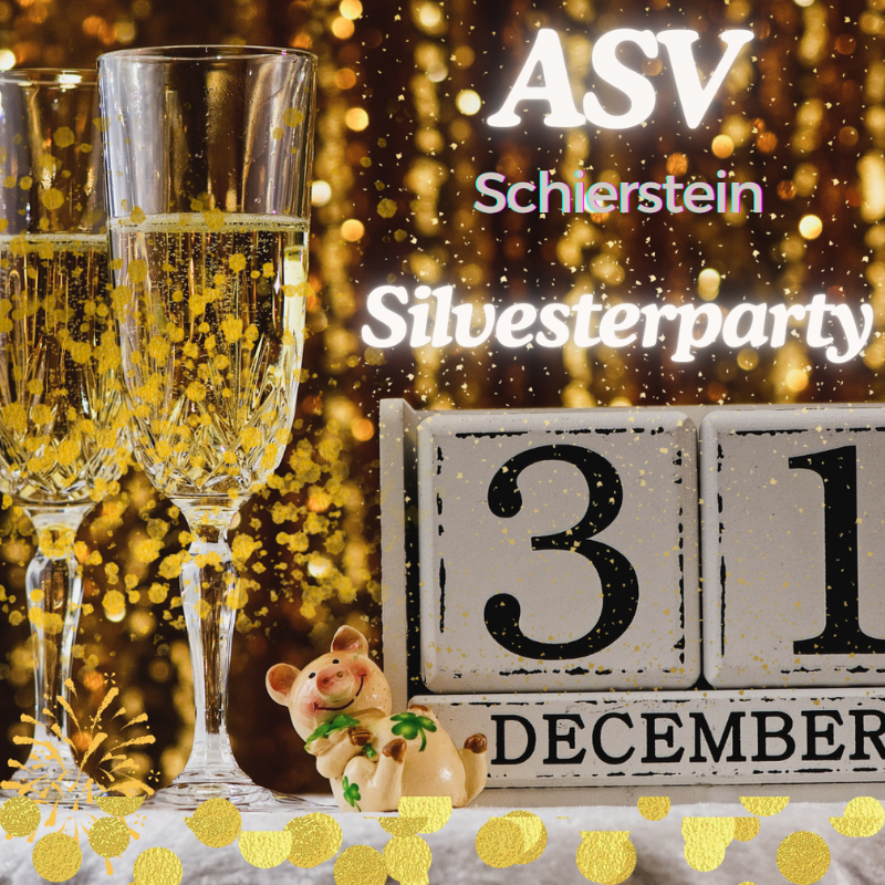 Einladung Silvesterfeier am 31. Dezember 2024